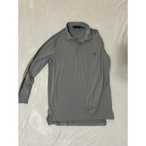Ralph Lauren Polo Golf Long Sleeve M Oakmont Country Club Gray Polo Shirt